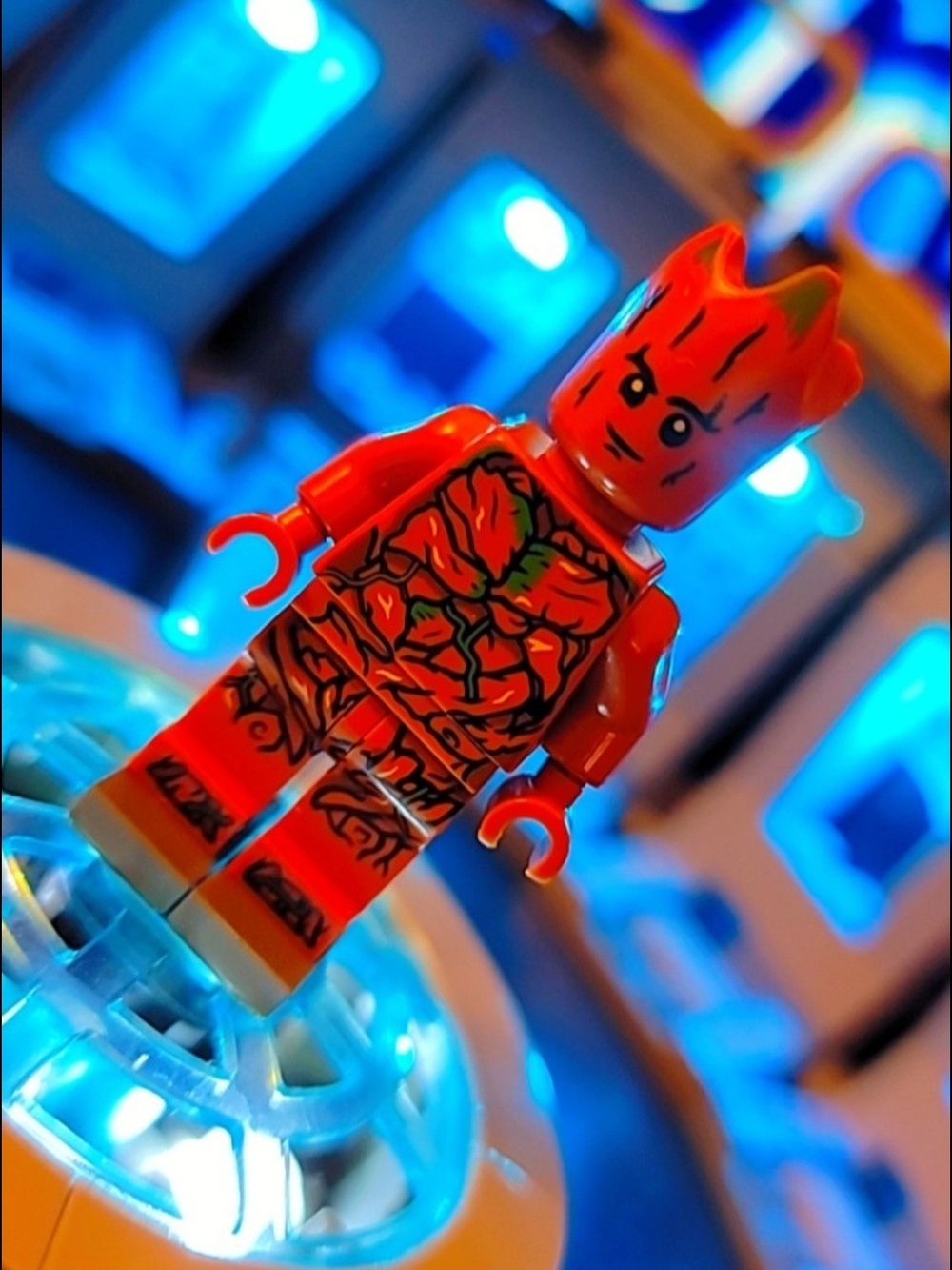 Guardians Of The Galaxy Groot Minifigure Lego Compatible